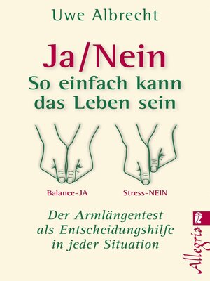 cover image of Ja/nein--So einfach kann das Leben sein